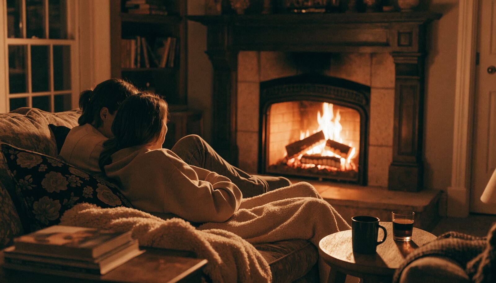Cozy wood fire in Barrhaven